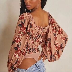 Free People Wild Daze Bodysuit